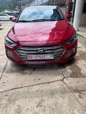 Hyundai Elantra Limited Sedan FWD (2.0L 4cyl 6A) 2017 Red