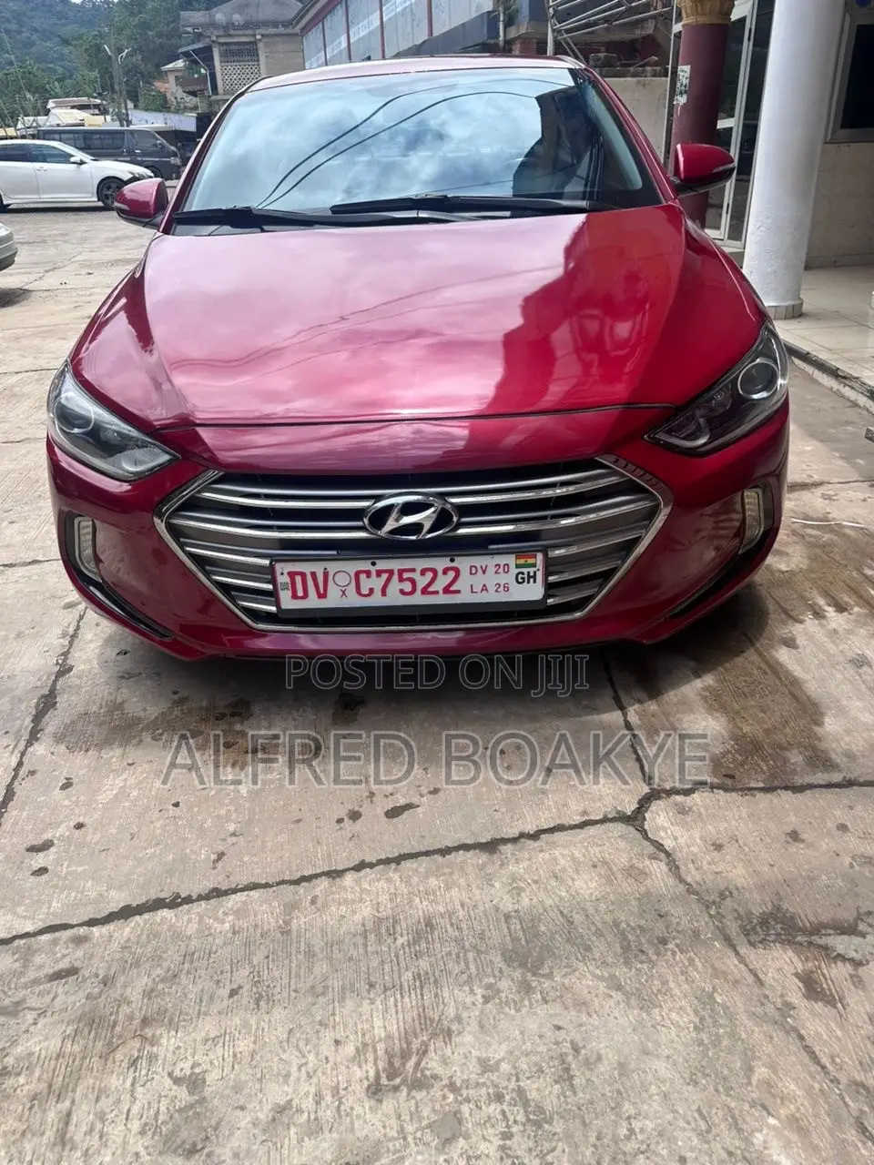 Hyundai Elantra Limited Sedan FWD (2.0L 4cyl 6A) 2017 Red