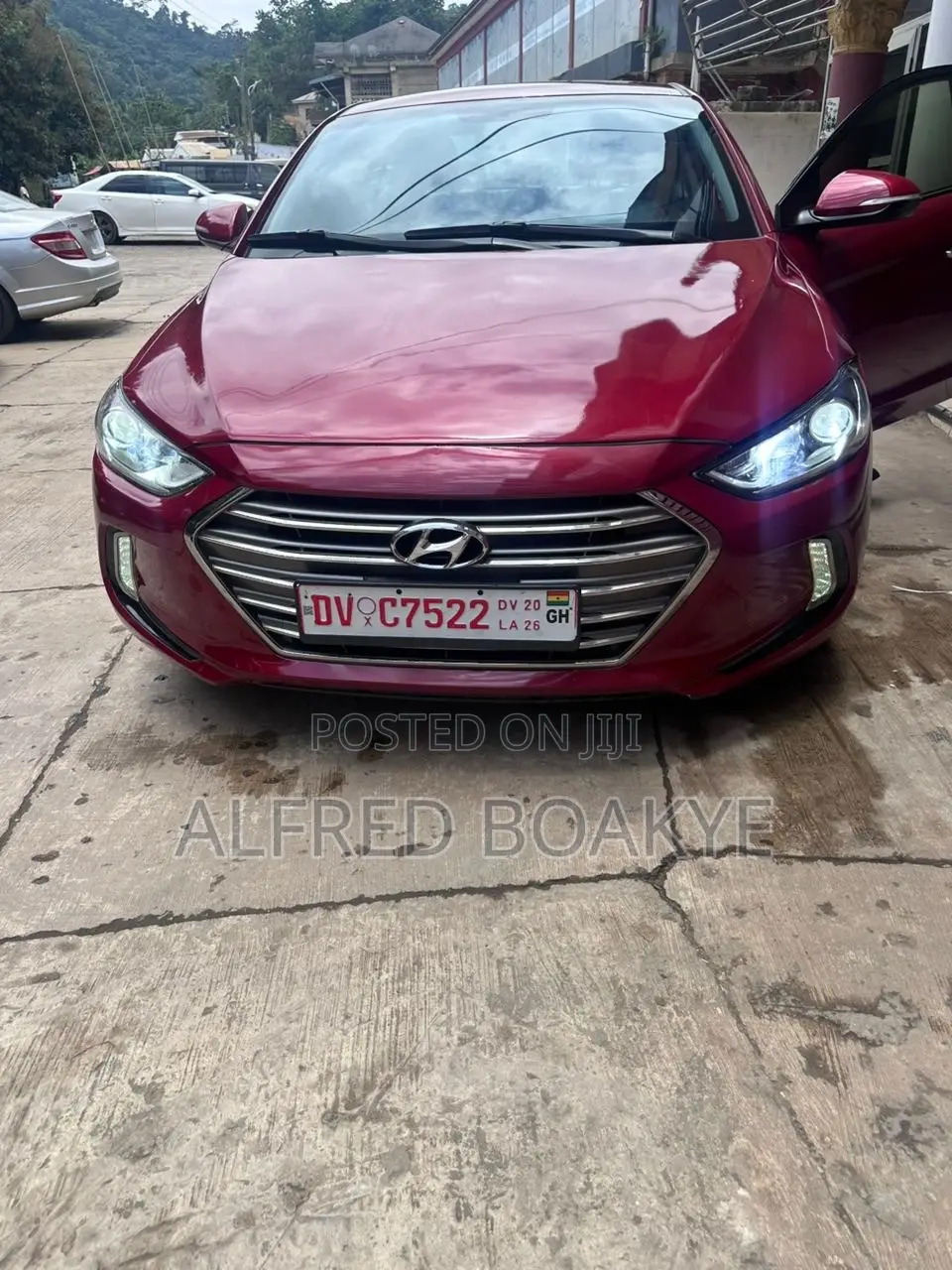 Hyundai Elantra Limited Sedan FWD (2.0L 4cyl 6A) 2017 Red