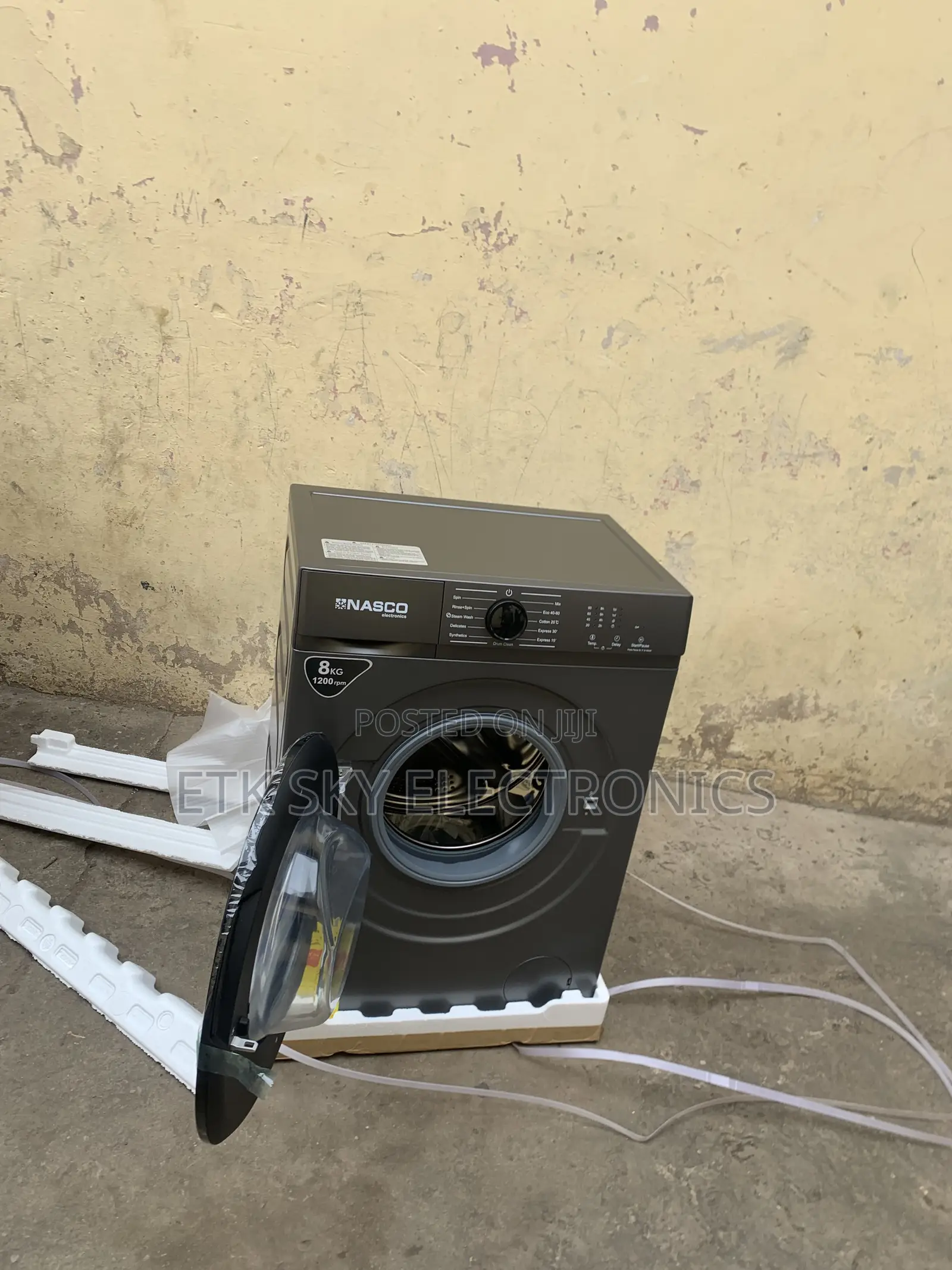 Correctly Made Nasco 8kg Front Load Washing Machine