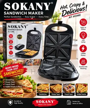Sokany Sandwich Maker