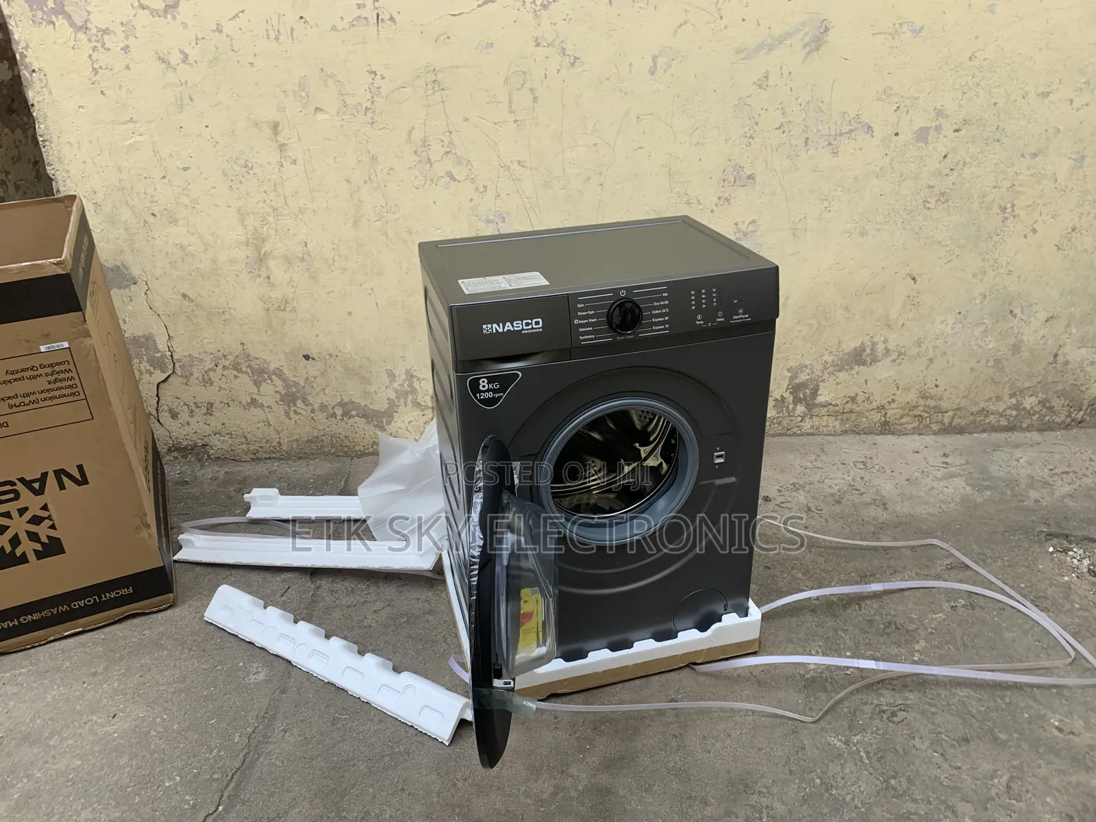 Attractive Nasco 8kg Front Load Washing Machine