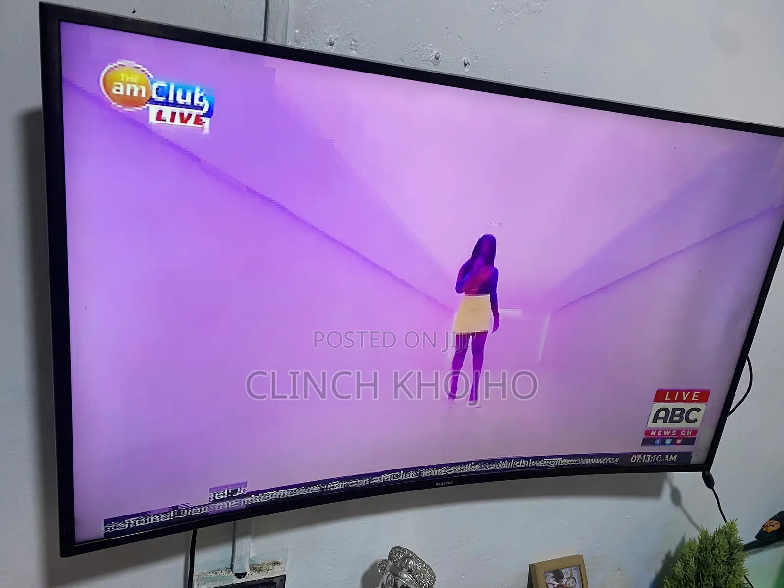 50” SAMSUNG Smart Curve TV