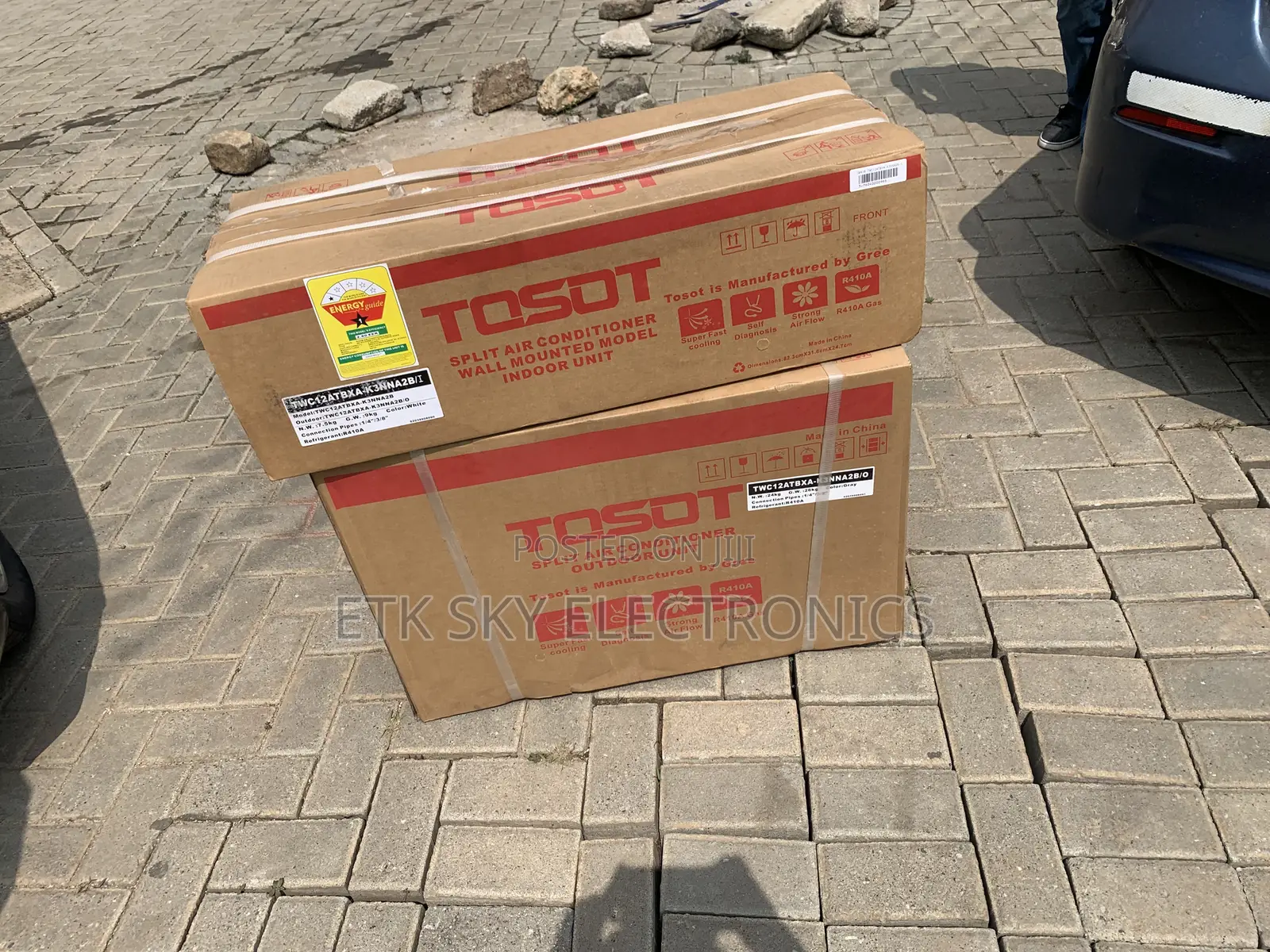 Correctly Made Tosot 1.5hp Split R410 Gas AC