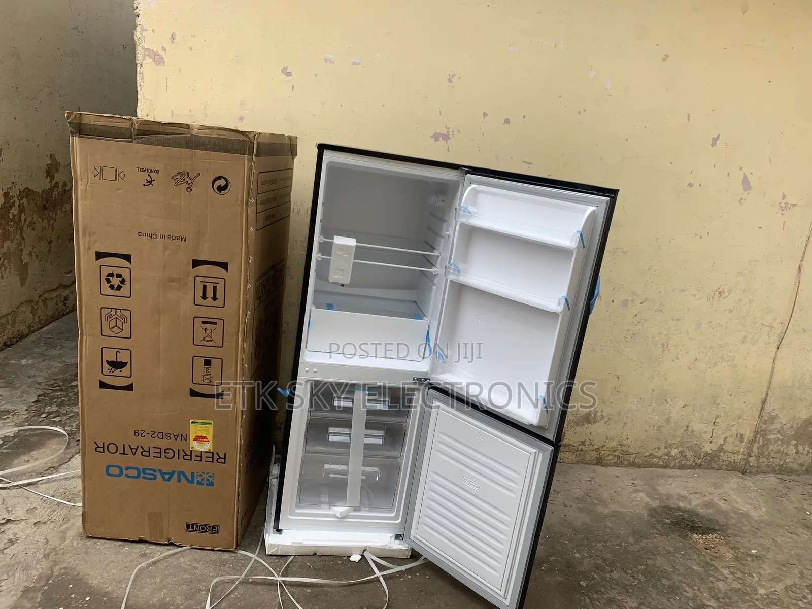 Correctly Made Nasco 207litres Double Door Fridge