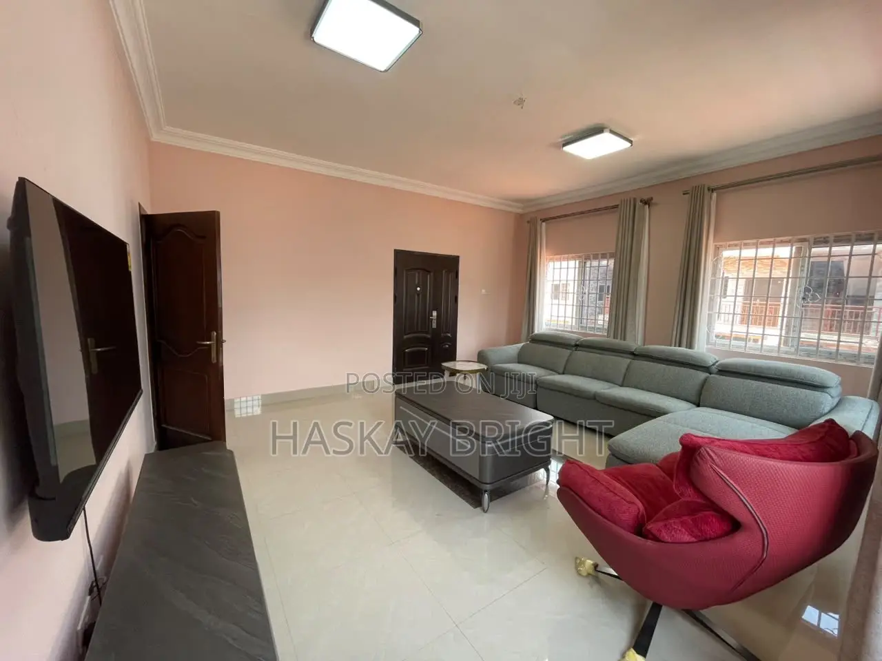 Furnished 2bdrm Apartment in Adjiriganor for rent