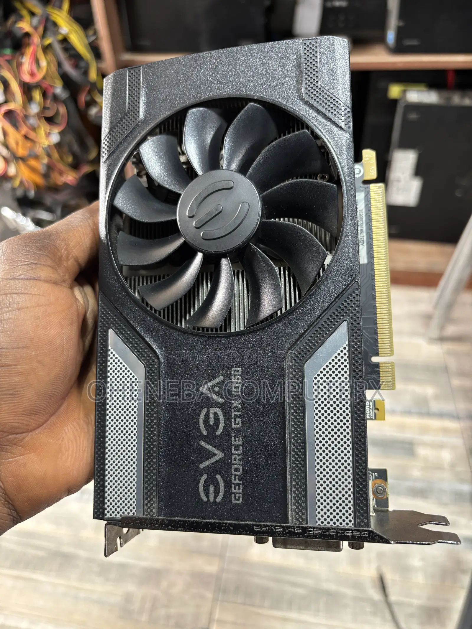 EVGA GTX 1060 3GB GDDR5 DTX12 Single Fan Gaming Graphics Card