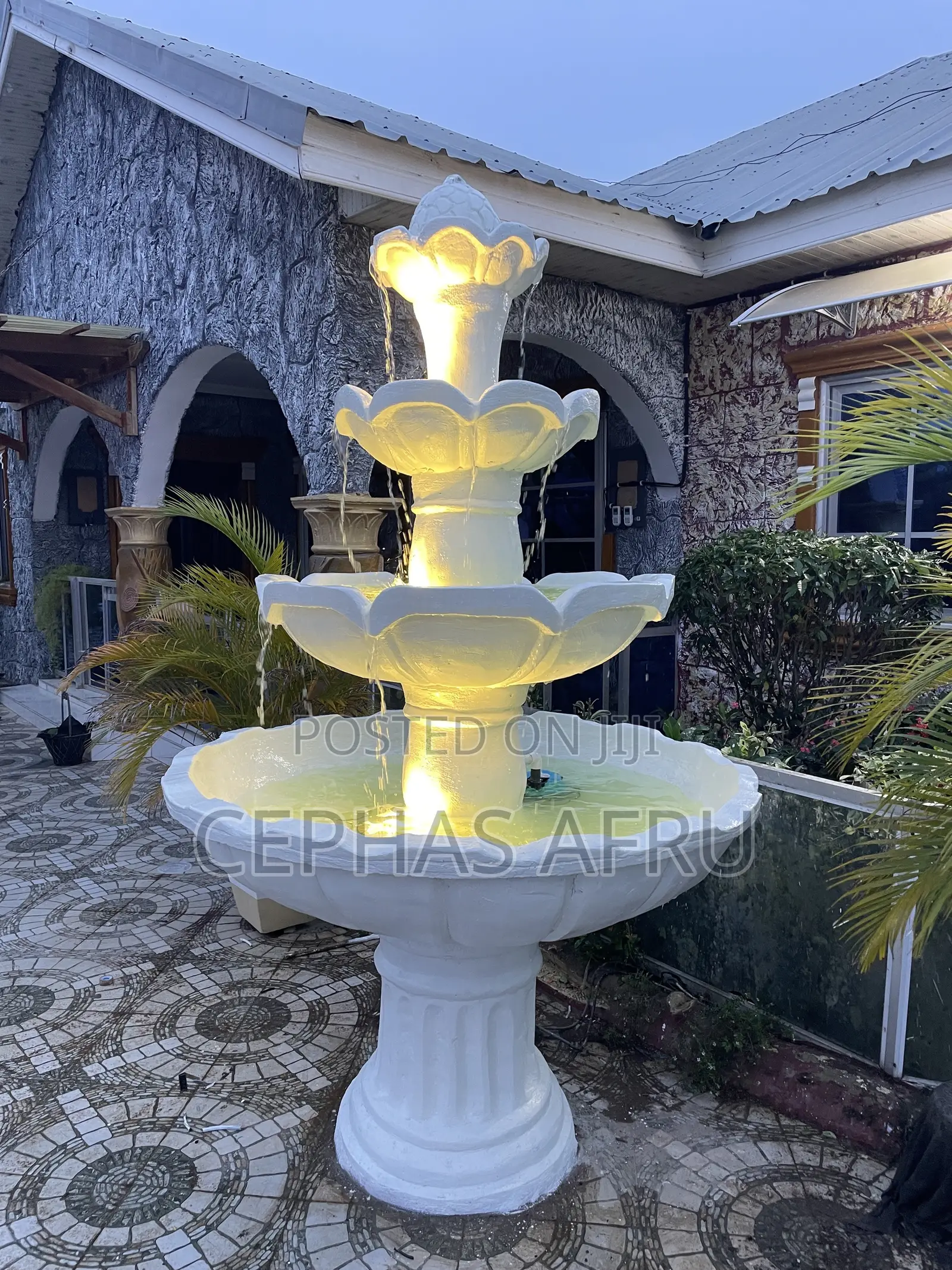 Sol Water Fountain and Sculpture