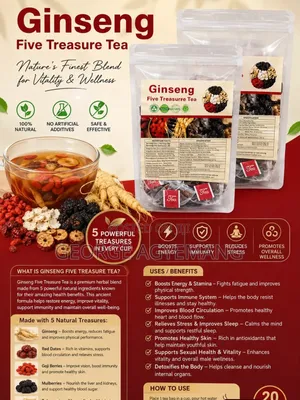 Ginseng Five Treasure Tea