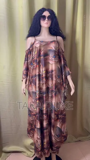 Women’s Silk Kaftan Maxi Dress