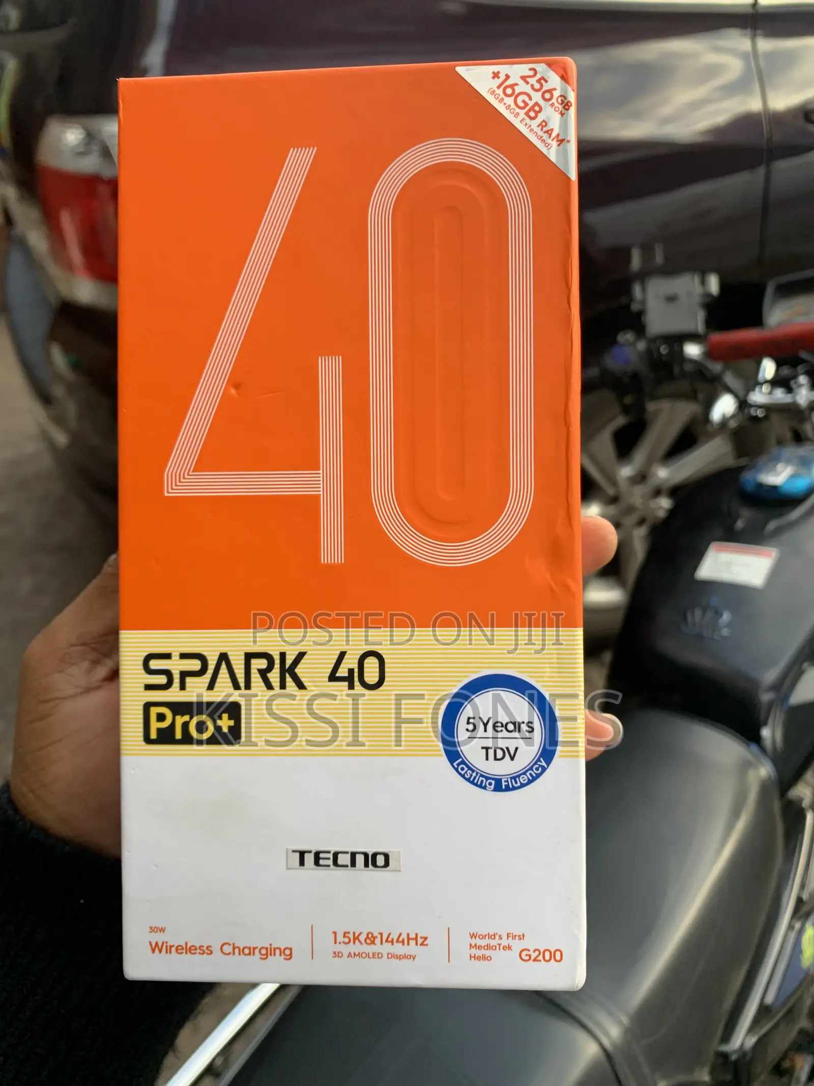 New Tecno Spark 40 Pro+ 256 GB Gray