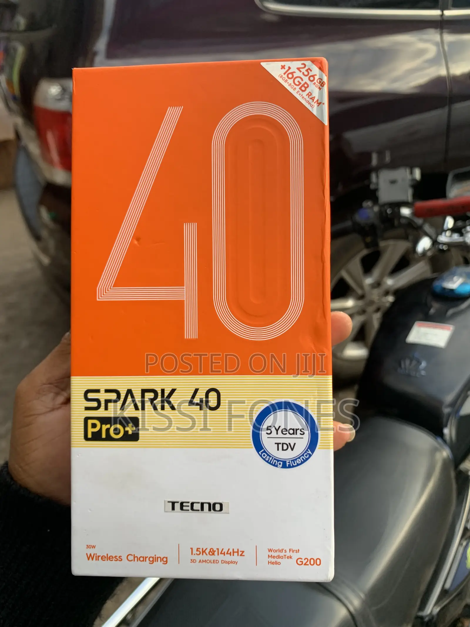 New Tecno Spark 40 Pro+ 256 GB Gray