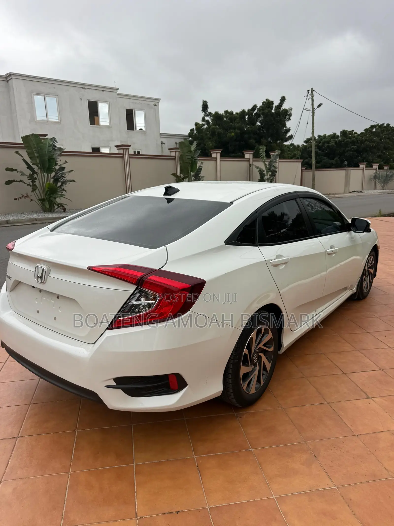 Honda Civic EX 4dr Sedan (1.5L 4cyl) 2016 White