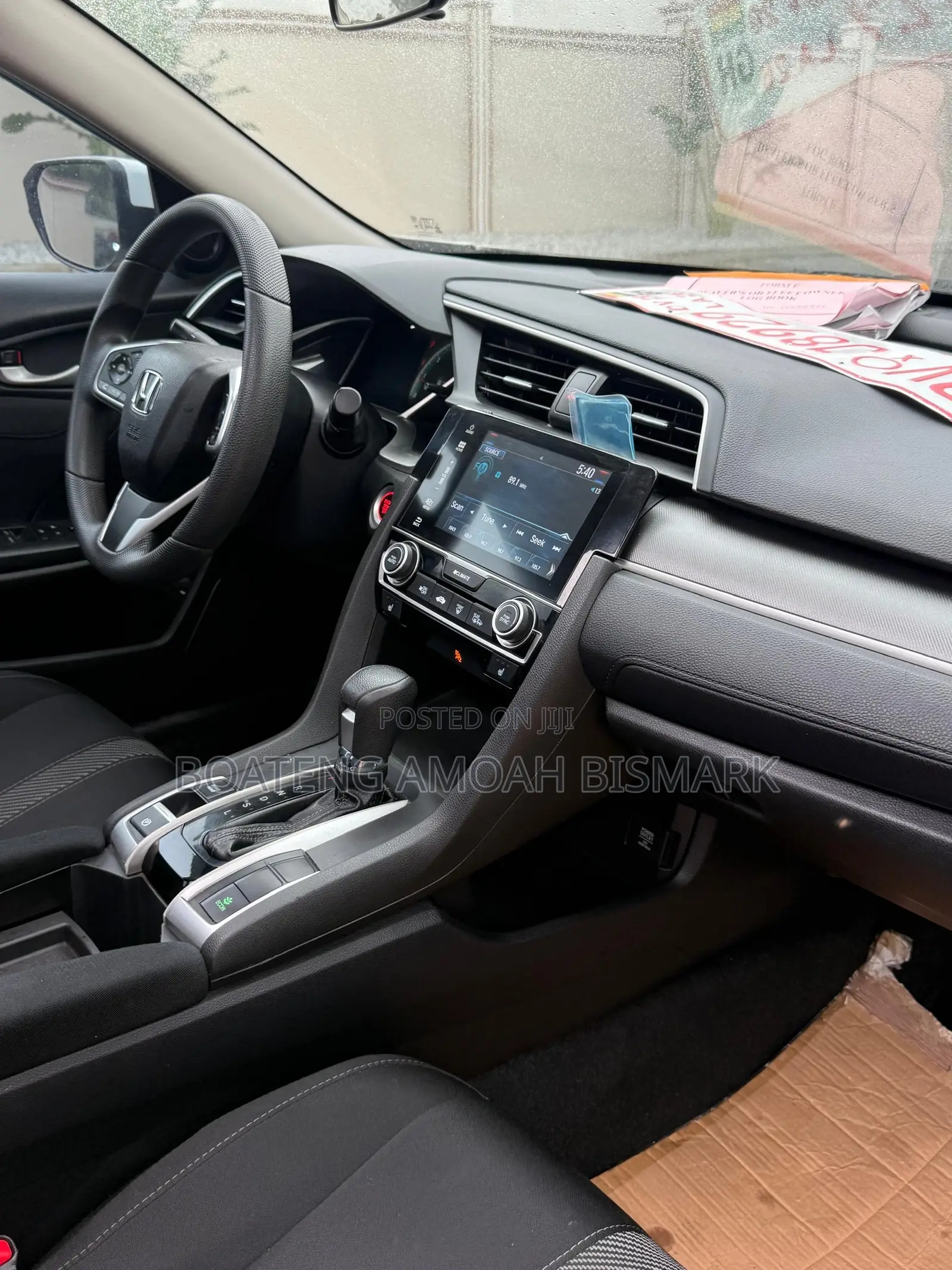 Honda Civic EX 4dr Sedan (1.5L 4cyl) 2016 White