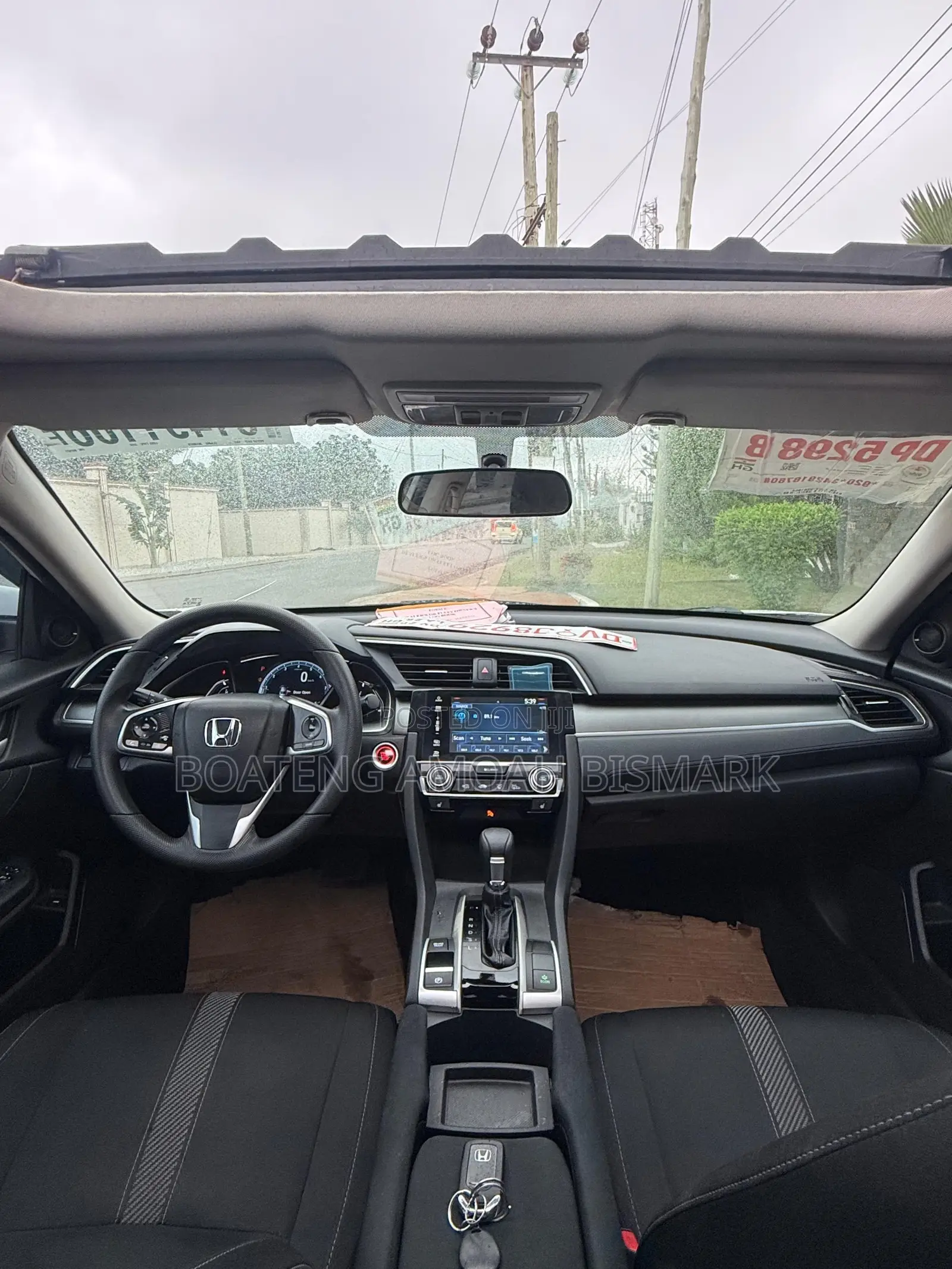 Honda Civic EX 4dr Sedan (1.5L 4cyl) 2016 White