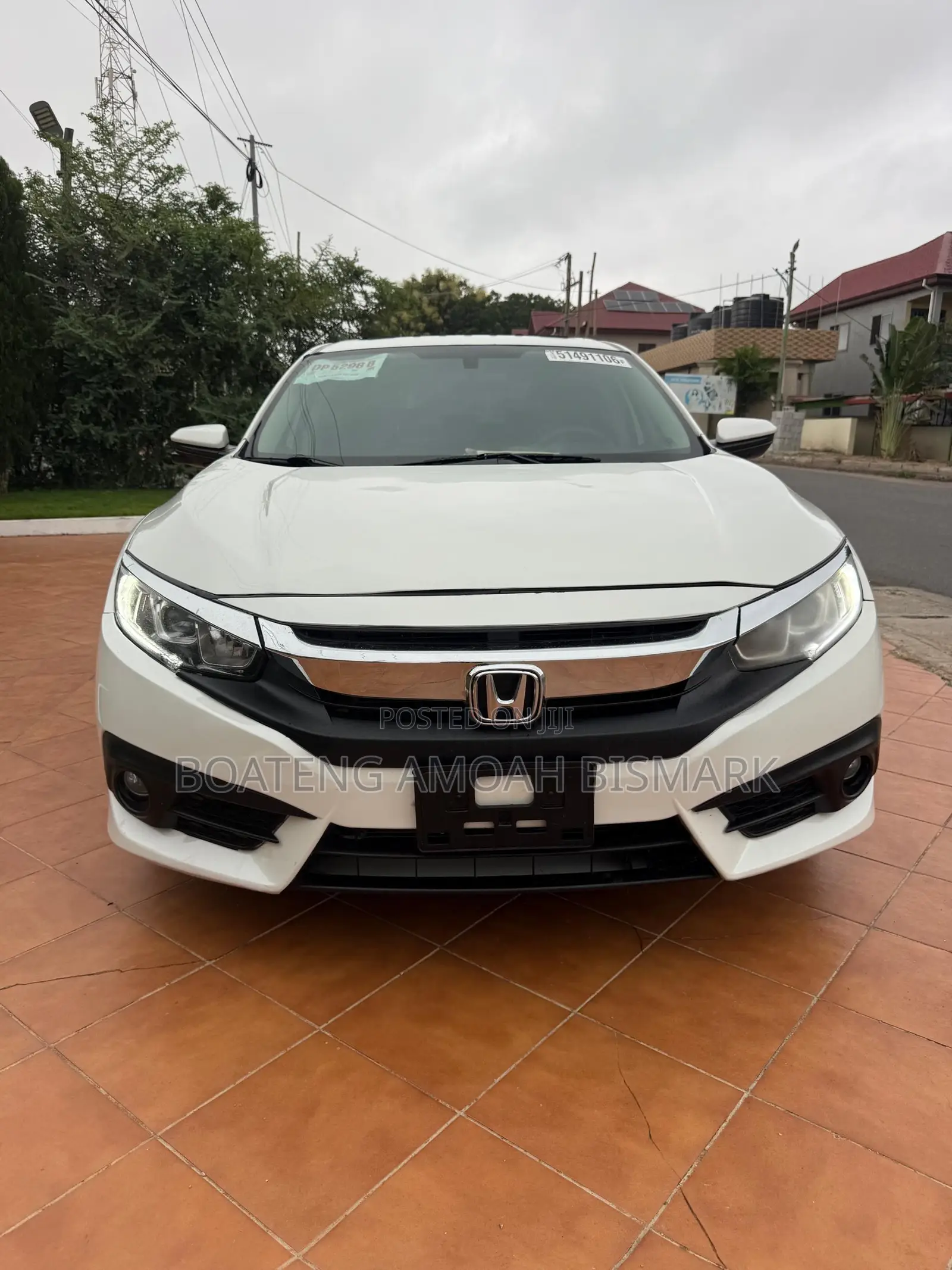 Honda Civic EX 4dr Sedan (1.5L 4cyl) 2016 White