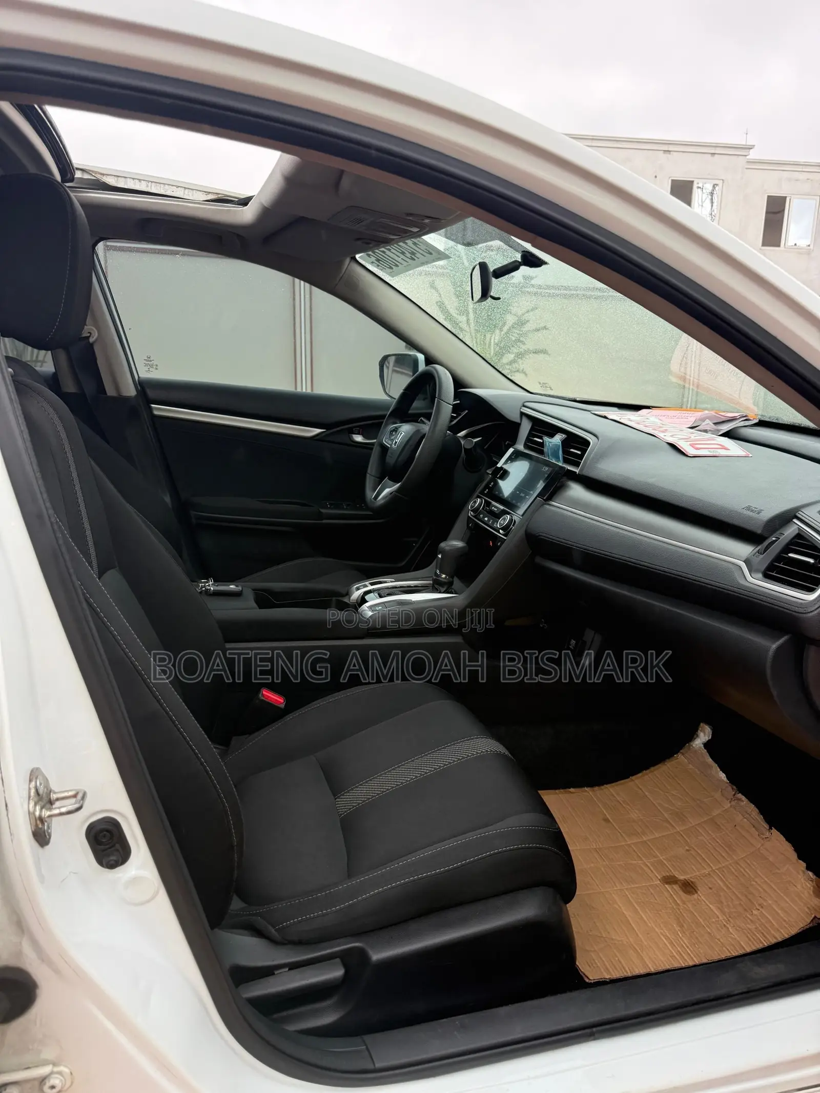 Honda Civic EX 4dr Sedan (1.5L 4cyl) 2016 White