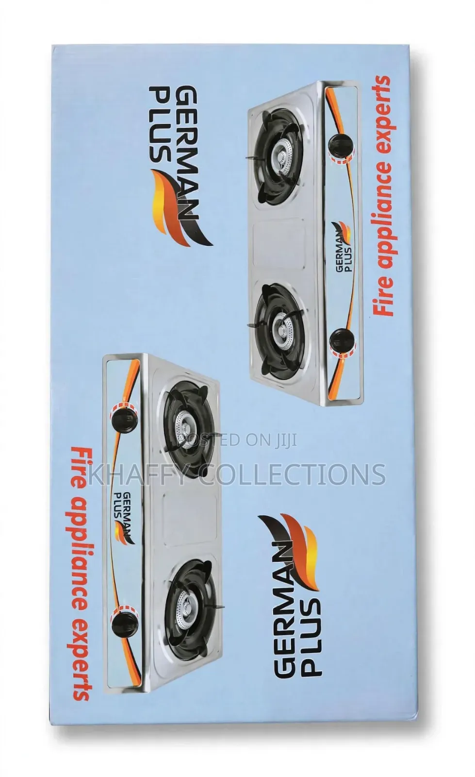 German Plus 2- Burner Gas Stove