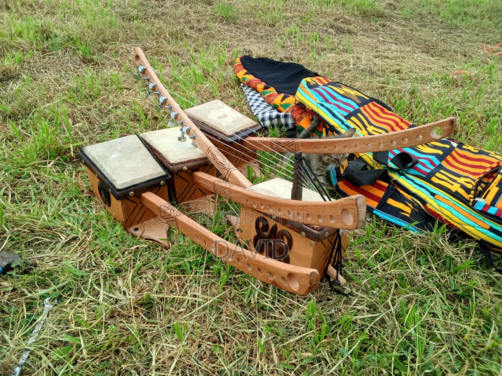 Ghanaian Lute Harp (Seperewa)