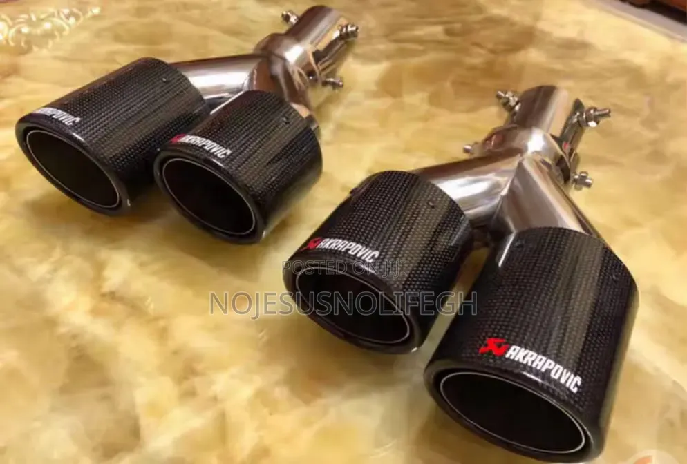 Premium Dual Carbon-Fiber Exhaust Muffler