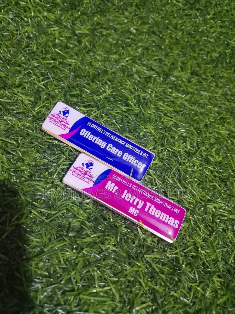 Custom Name Tags and Name Badges in Accra