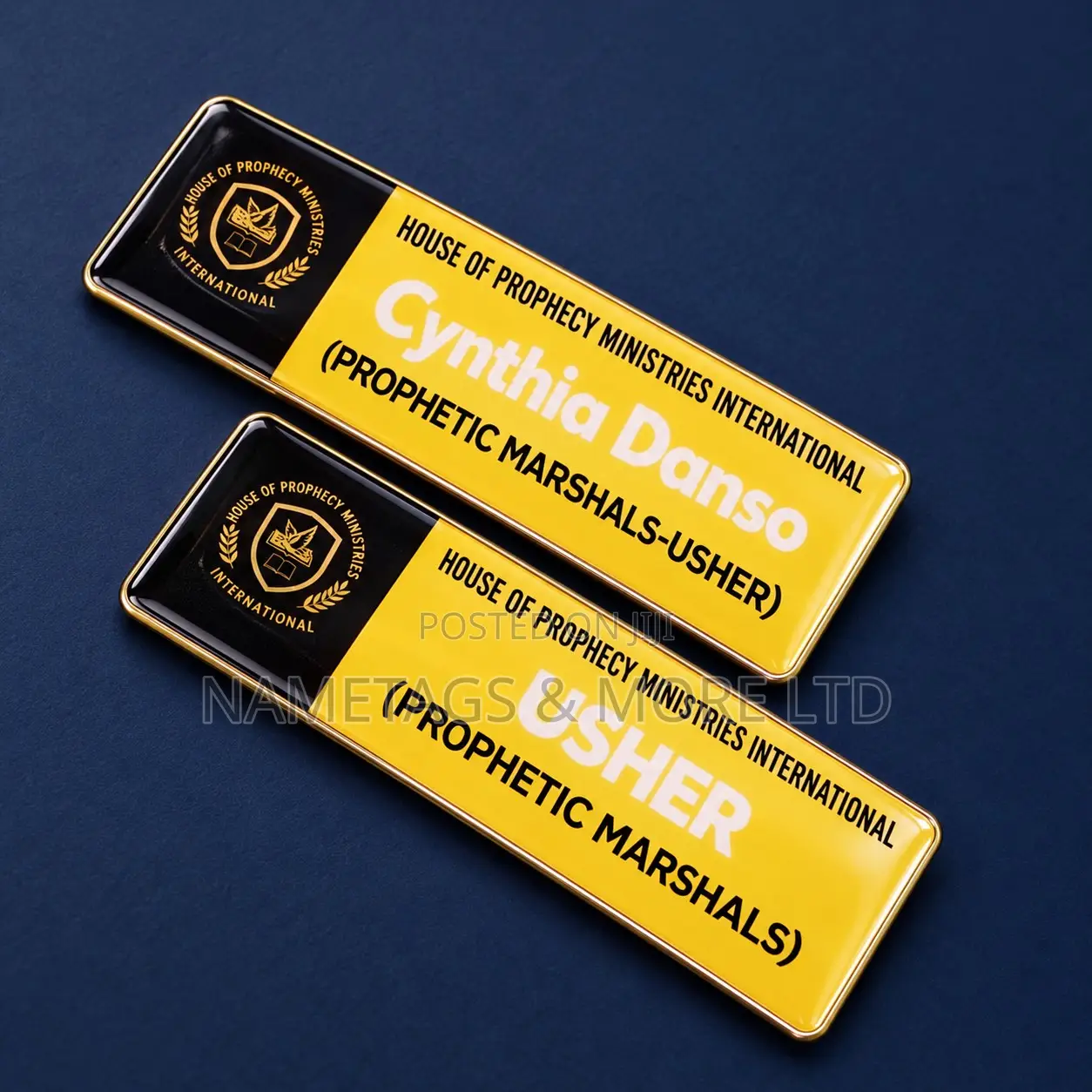 Custom Name Tags and Name Badges in Accra