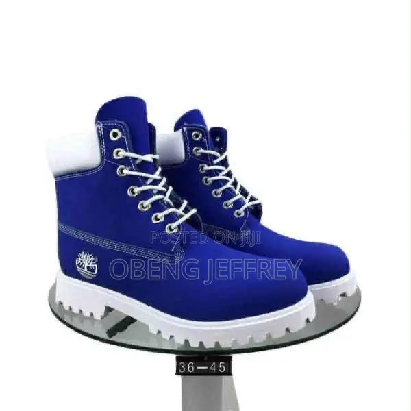 Original Timberland Waterproof Boot Blue/White