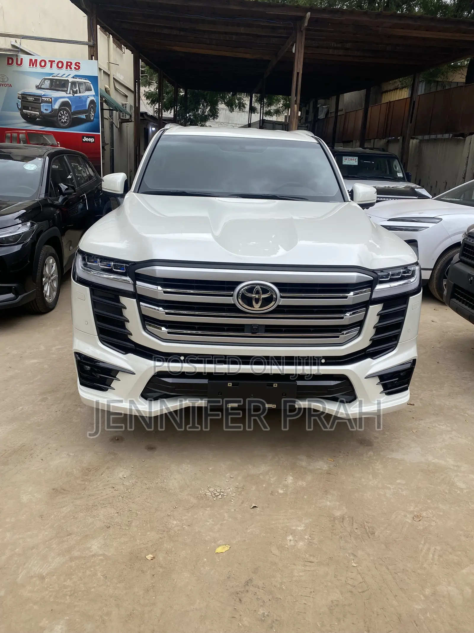 New Toyota Land Cruiser LC300 2023 White