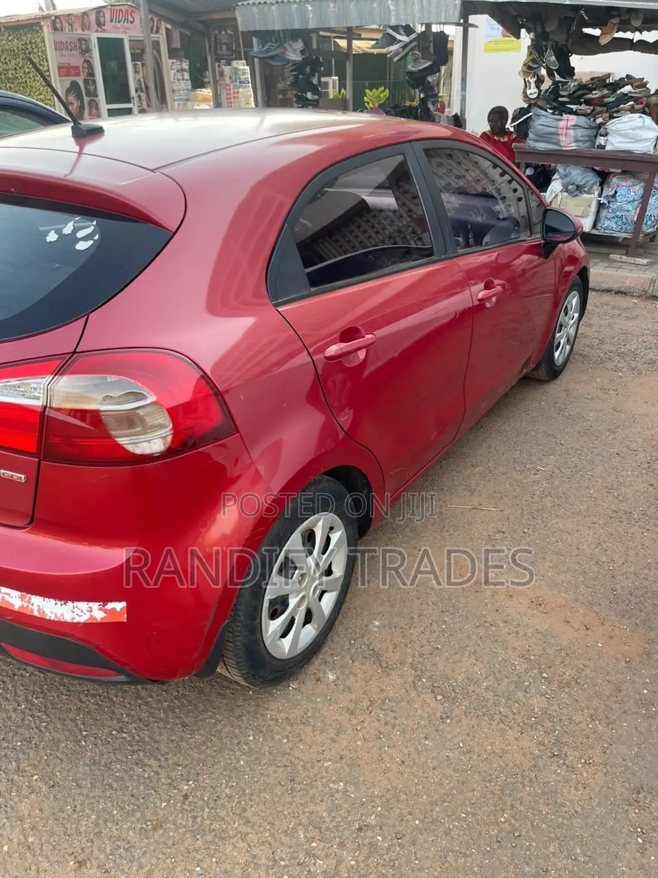 Kia Rio EX 4dr Hatchback (1.6L 4cyl 6A) 2013 Red