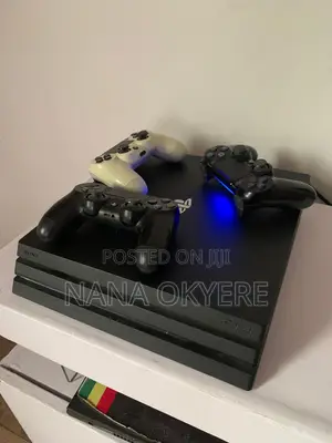 Play Station 4pro With 2 Game Pads
