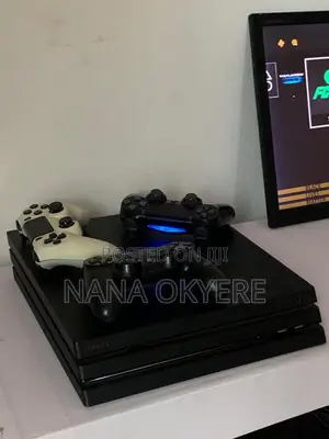 Play Station 4pro With 2 Game Pads