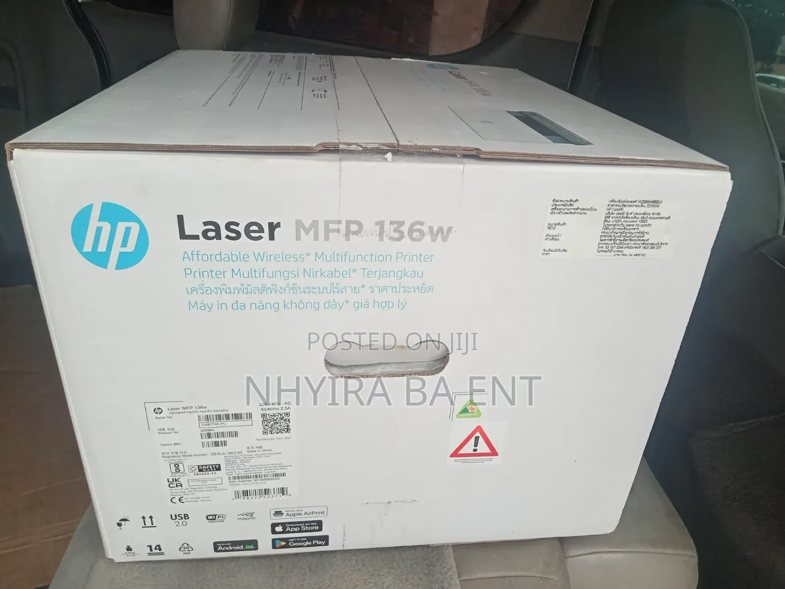 HP Laser MFP 136W Wireless Printer