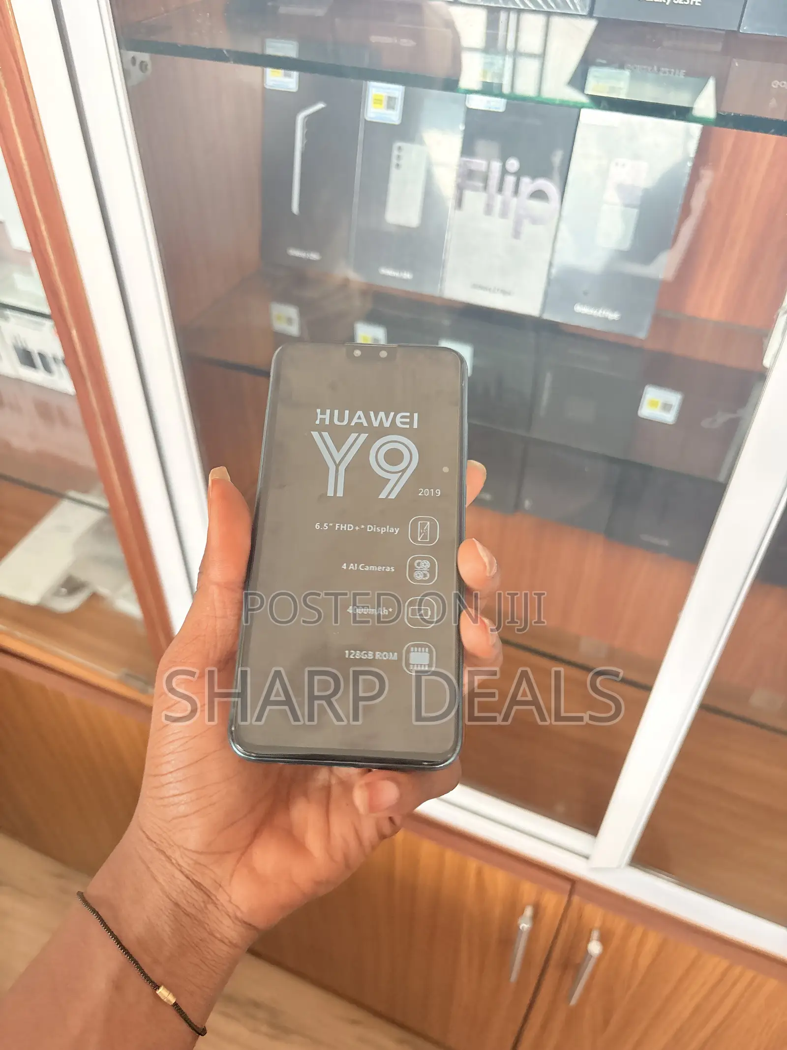 New Huawei Y9 128 GB Green