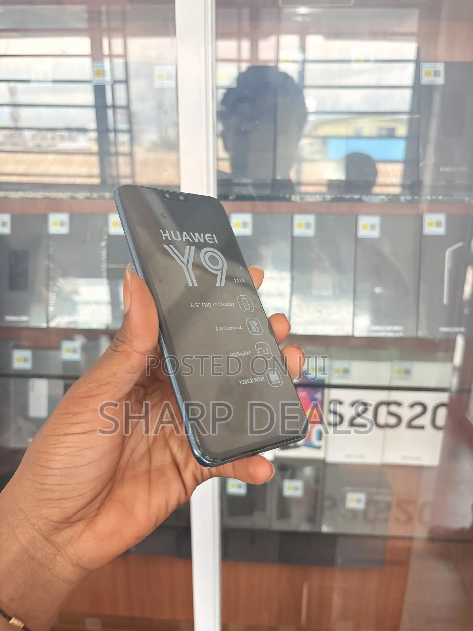 New Huawei Y9 128 GB Green