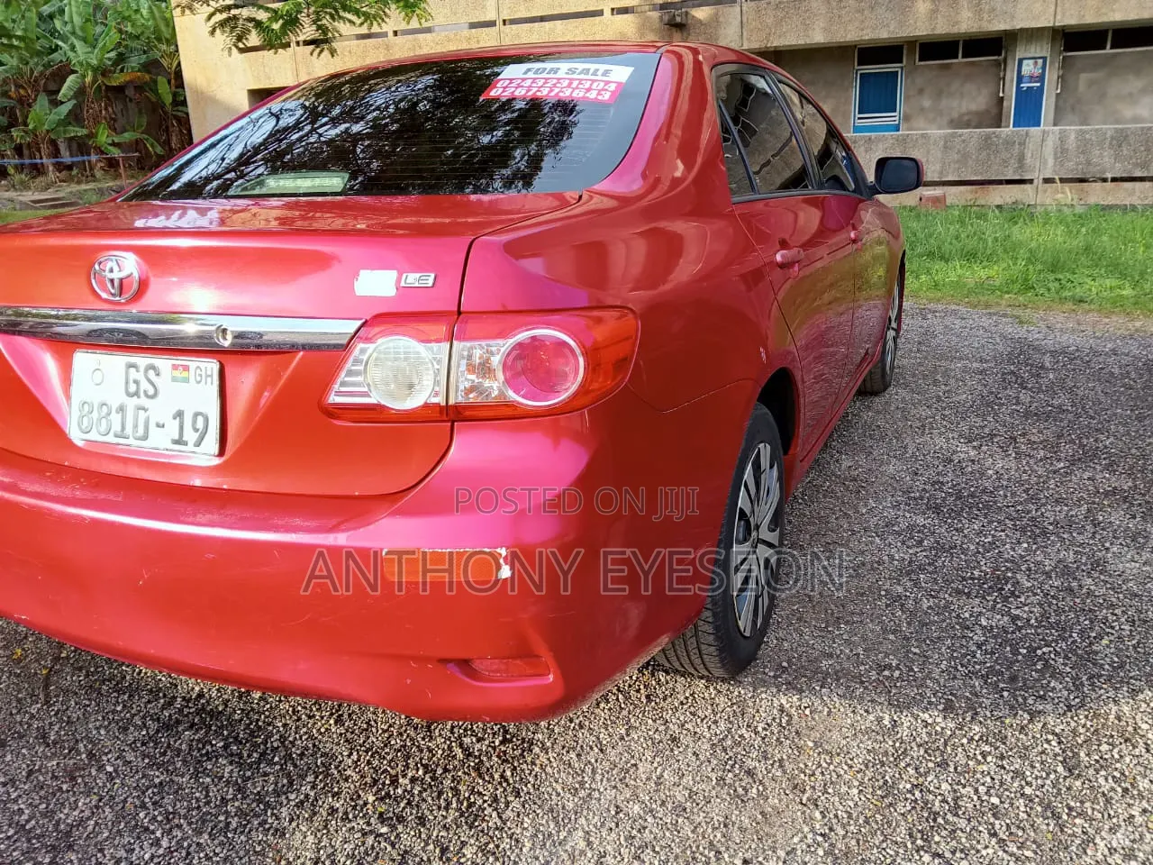 Toyota Corolla 2013 Red
