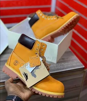 Original Timberland Waterproof Boot Brown/ Yellow