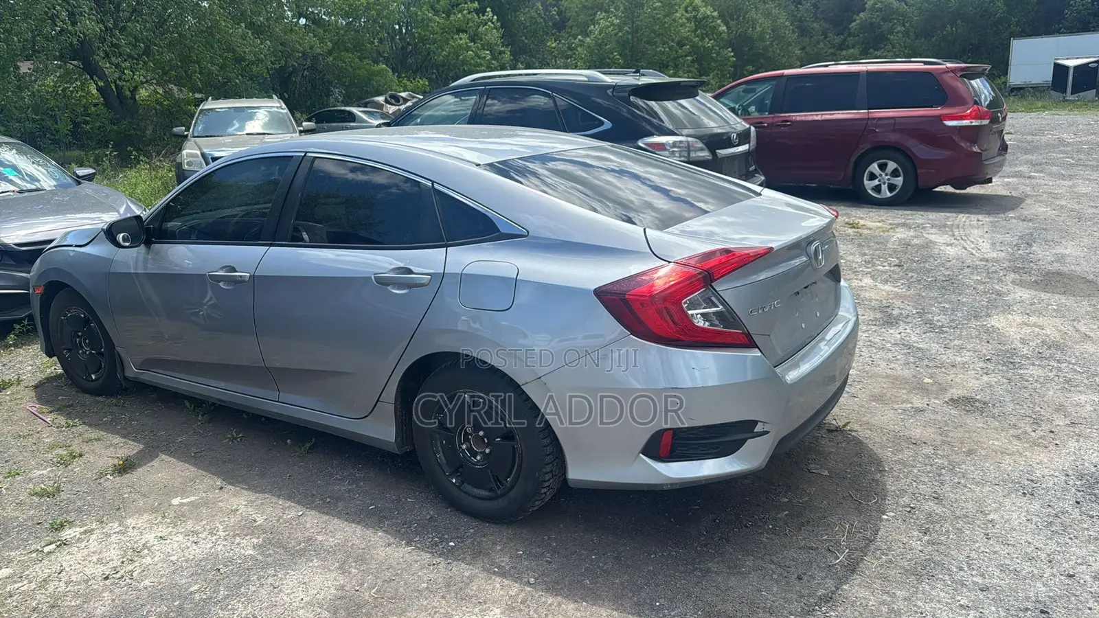 Honda Civic LX 4dr Sedan (2.0L 4cyl) 2017 Gray