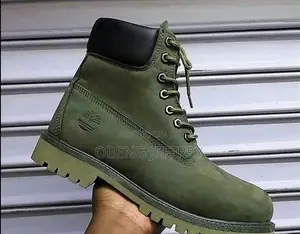 Original Timberland Waterproof Boot Army/Forest Green
