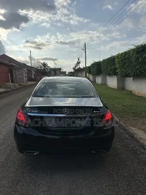 Mercedes-Benz C300 Luxury 4Matic Sedan AWD (2.0L 4cyl 7A) 2016 Black