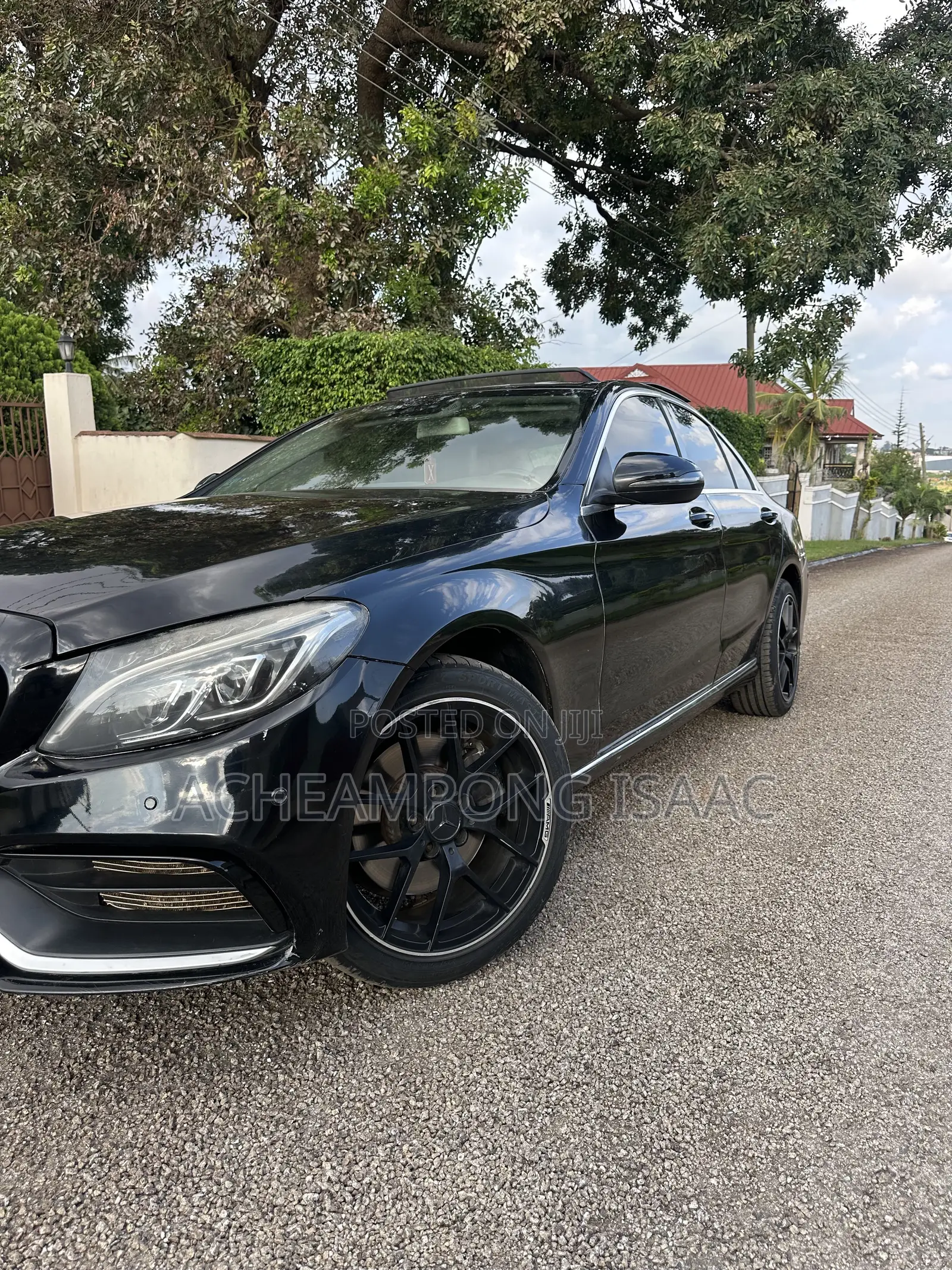 Mercedes-Benz C300 Luxury 4Matic Sedan AWD (2.0L 4cyl 7A) 2016 Black