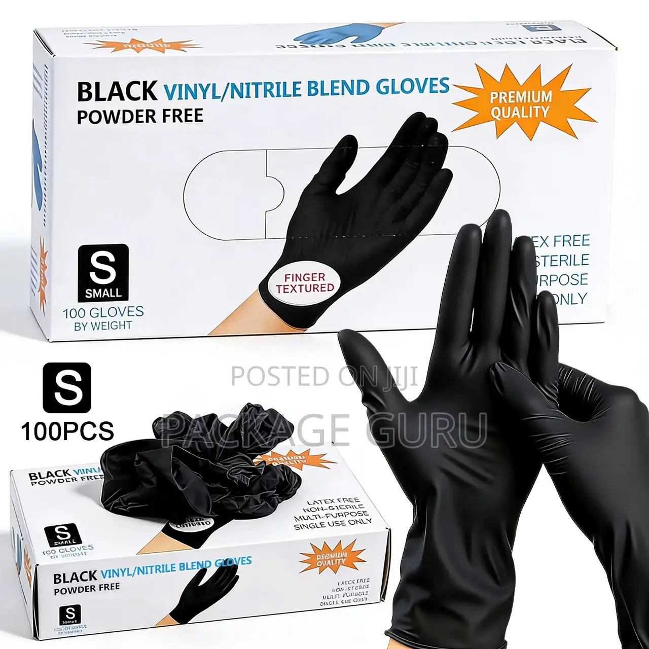 Vinyl/Nitrile Blend Hand Gloves