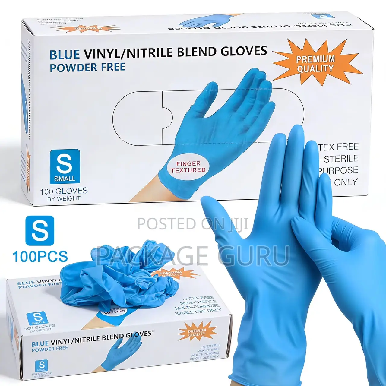 Vinyl/Nitrile Blend Hand Gloves