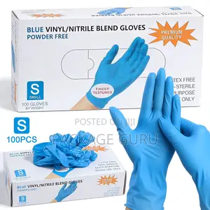 Vinyl/Nitrile Blend Hand Gloves