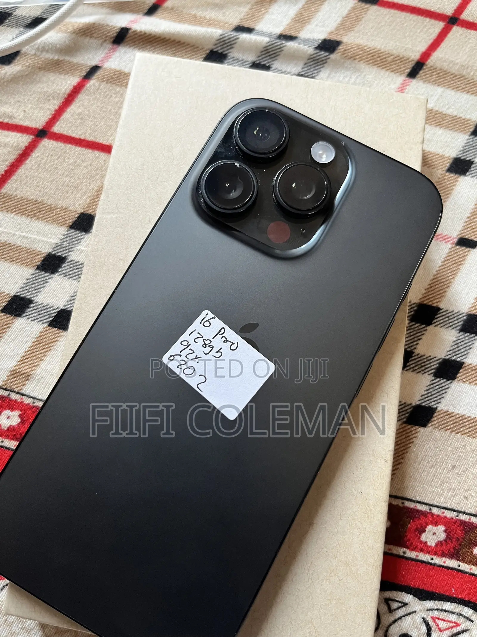 Apple iPhone 16 Pro 128 GB Black