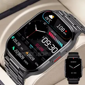 SENBONO Air3 Smart Watch AMOLED HD Display, Bluetooth Calling