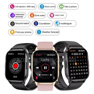 SENBONO Air3 Smart Watch AMOLED HD Display, Bluetooth Calling