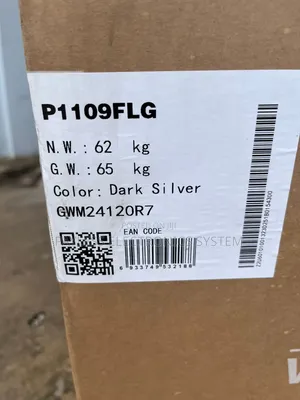 TCL P1109flg” Front-Load-Invertor-Washing-Machine-9Kg P1109FLG