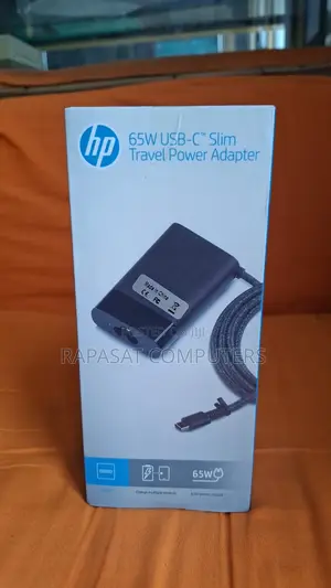 HP 65w USB-C Slim Travel Power Adapter