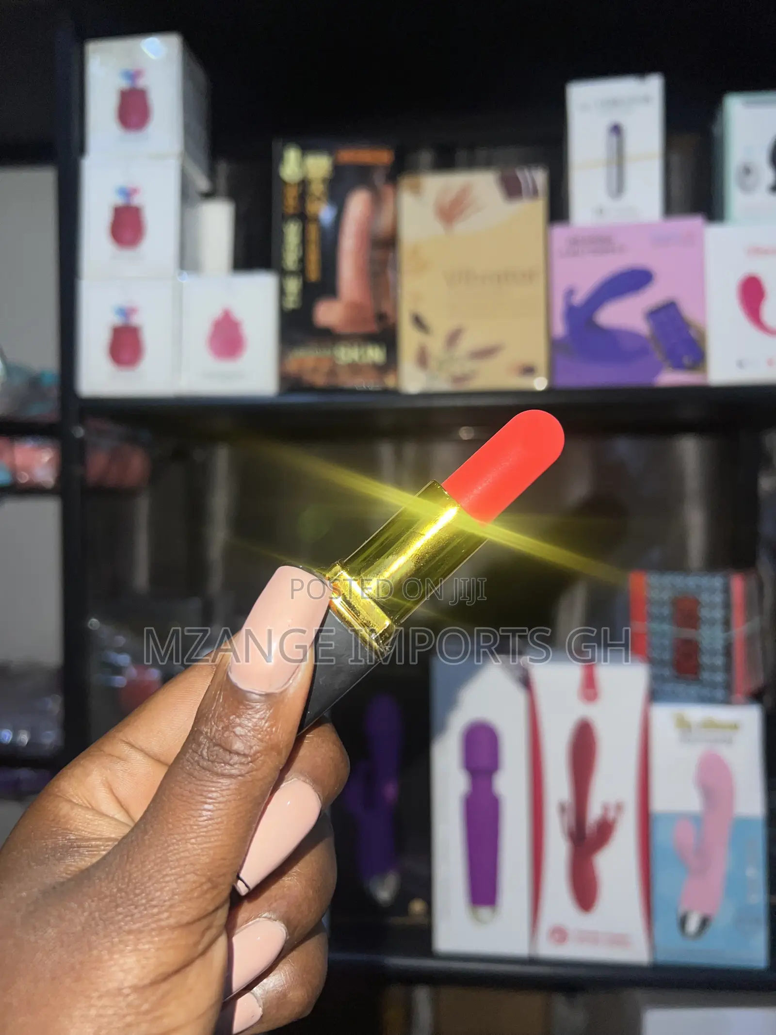 Rechargeable Lipstick Vibrator Sextoy