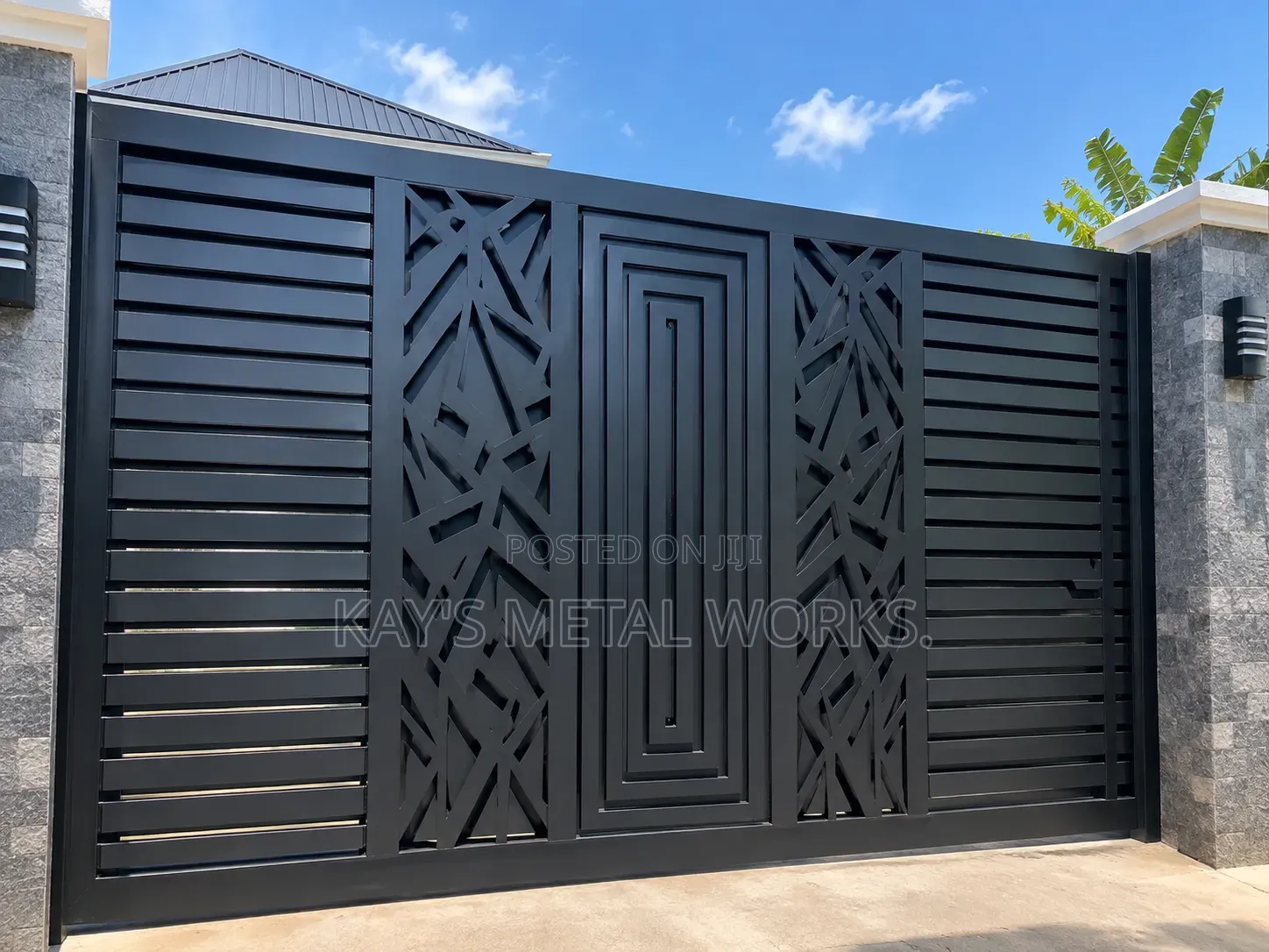 Modern Metal Security Gate | Wonderful Design Gate